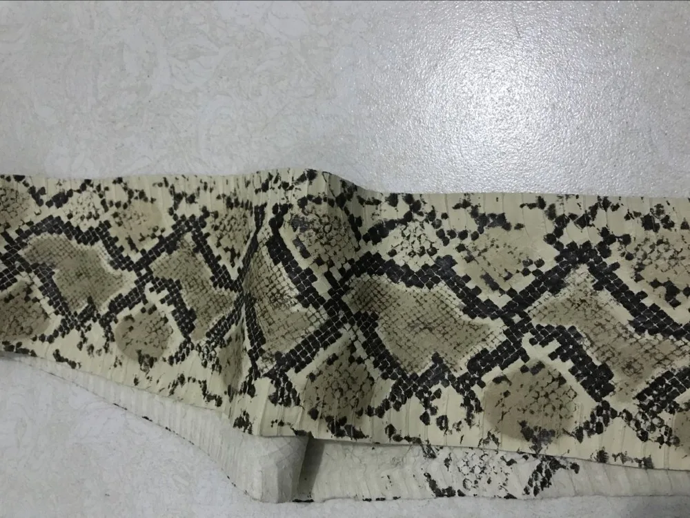 WS028 смешанные цвета змеиная кожа для поясного кошелька DIY, натуральная кожа для кожаной ручной работы