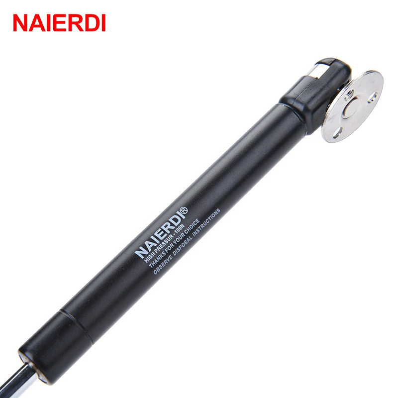 NAIERDI 100N/10 кг петли для шкафа, петли для кухонного шкафа, медные дверные подъемные опоры, газовая стойка, пружинные петли, мебельная фурнитура