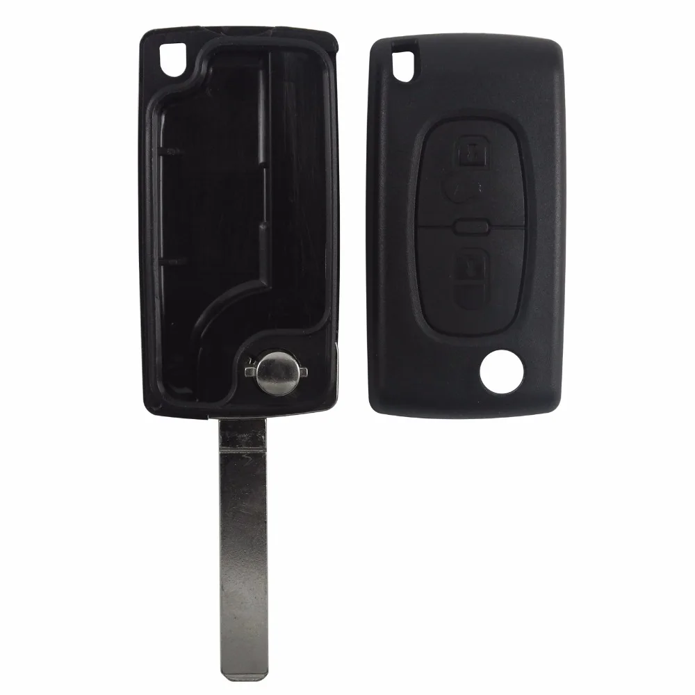 2/3 BTN CE0523 дистанционный автомобильный корпус ключа для Peugeot 306 307 308 407 408 607 807 Partner
