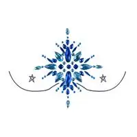 Музыкальный фестиваль, тату для тела, алмазная блестящая наклейка на грудь, акриловые, вечерние, для танцев, тела, сделай сам, грудь, стразы, украшение - Цвет: 14