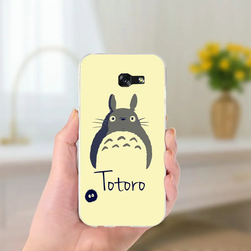 Тоторо Унесенные призраками Ghibli Миядзаки мягкий чехол для телефона samsung Galaxy Note 2 3