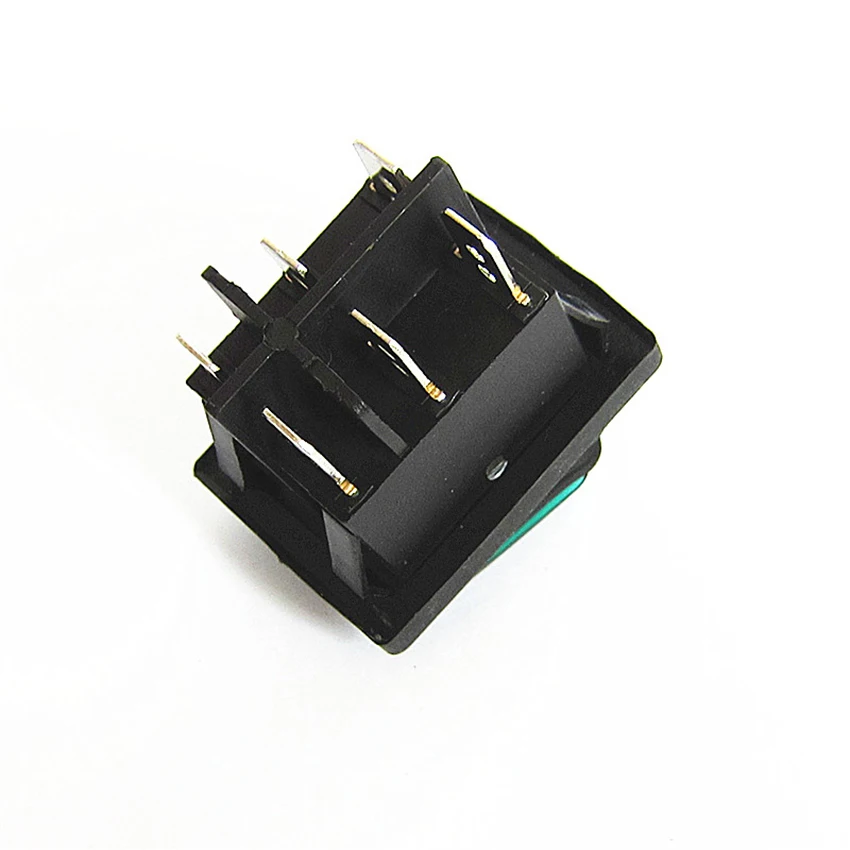 KCD4-202N-3 перфорированный 6 pin ВКЛ-ВЫКЛ Лодка кулисный переключатель KCD2 Серии