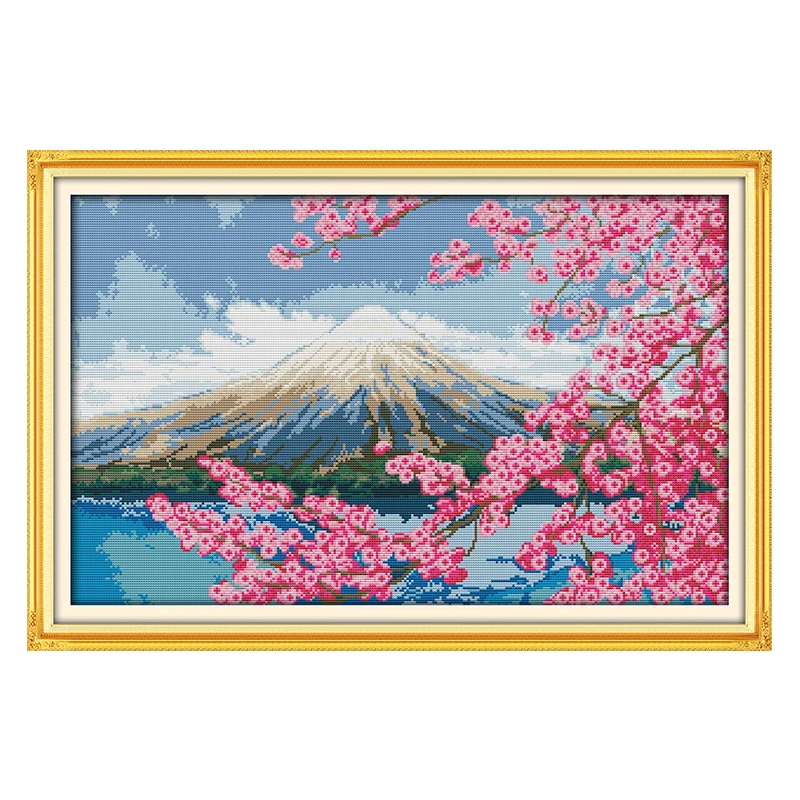 Набор для вышивки в китайском стиле Joy Sunday крепление Fuji DMC14CT11CTcottonfabric гостиная