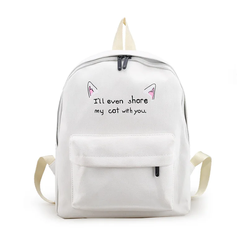 Betiteto рюкзак женский холст Bagpack школьные рюкзаки для девочек подростков Mochila Feminina