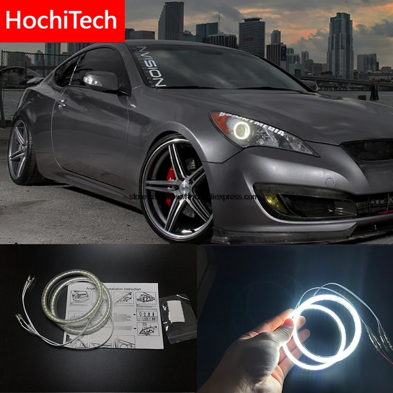 HochiTech для Hyundai Genesis Coupe 2010 2014 ультра яркие SMD белые светодиодсветодиодный глаза