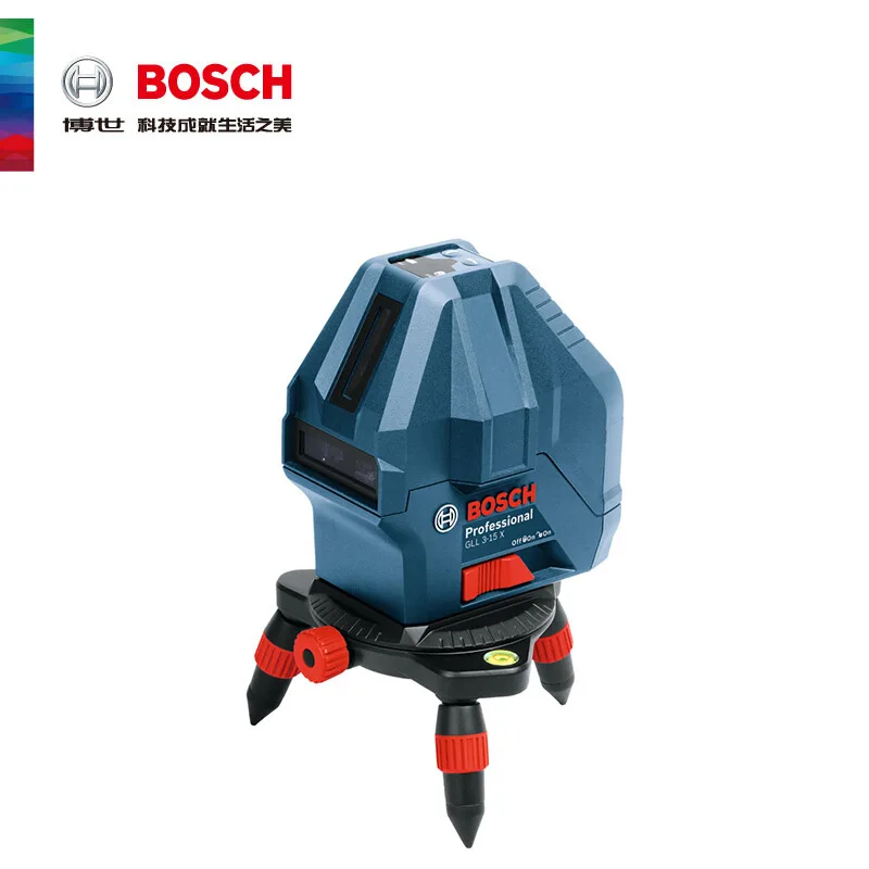 Bosch GLL3-15X лазерный знак горизонтальный инструмент Ударная линия Лазерная Маркировочная Техника инфракрасный маркировочный инструмент 5 линия 3 линия