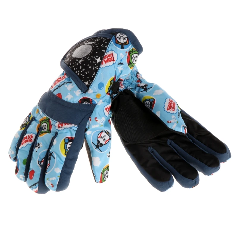 

Children Winter Girls Boys Ski Skiing Bike Cycling Riding Warm Waterproof Windproof Winter Ski Gloves
