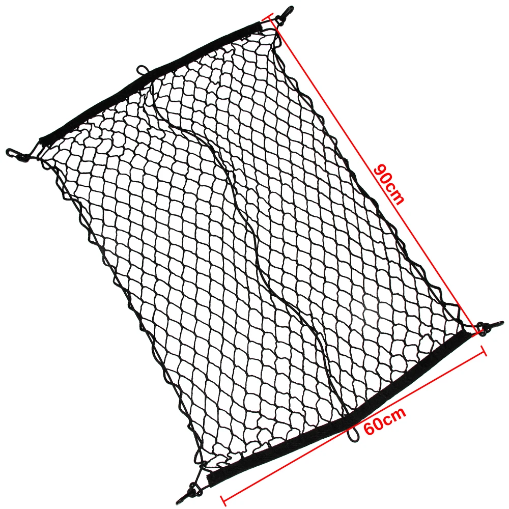 Нейлоновая сетка для багажника автомобиля эластичная хранения подходит