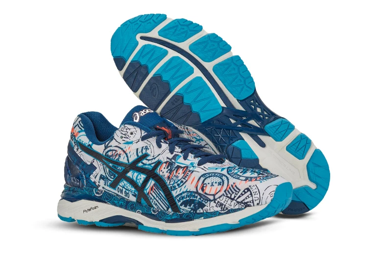 ASICS оригинальные аутентичные мужские GEL-KAYANO 23 дышащая подушка беговая Обувь Спортивная, кроссовки удобные для улицы
