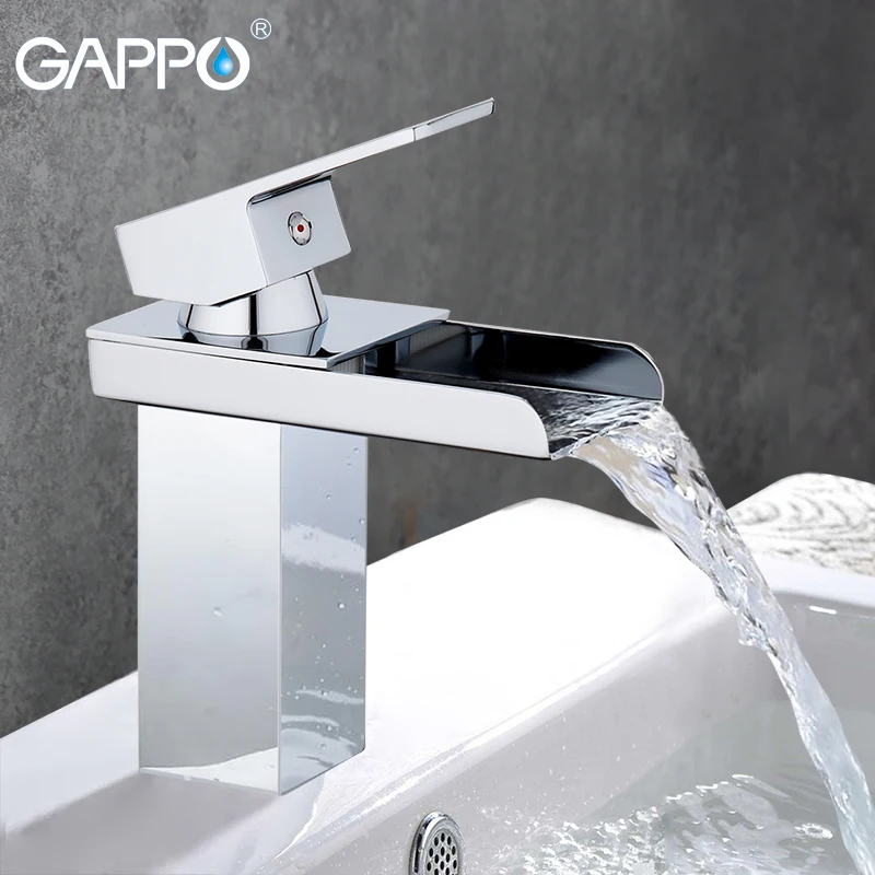 Смеситель водопад GAPPO латунный кран для раковины | Обустройство дома