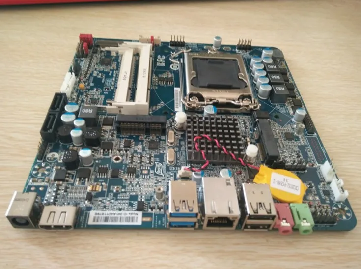 TH81GE SA LGA1150 H81 DDR3L материнская плата MINI Industrial Control DC источник питания|Материнские