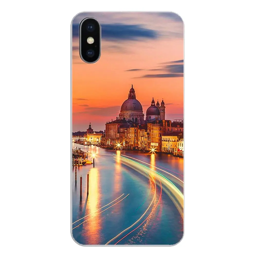 Прозрачные мягкие чехлы для Nokia 2 3 5 6 8 9 230 3310 1 7 Plus Water City Венеция Италия с принтом