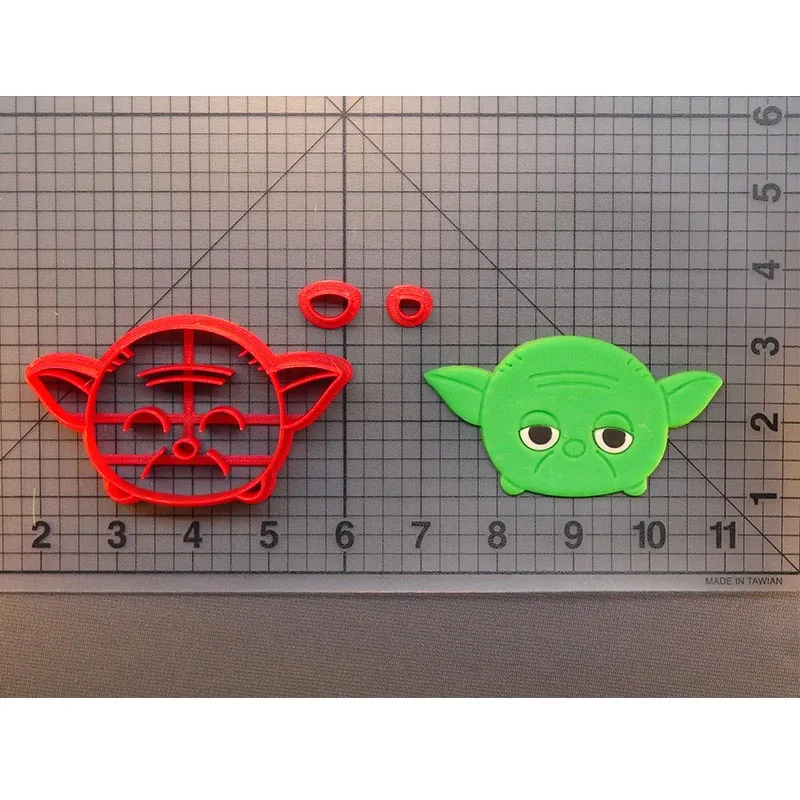 Игрушка йода резак для печенья мастики с 3D печатью форма инструмент украшения