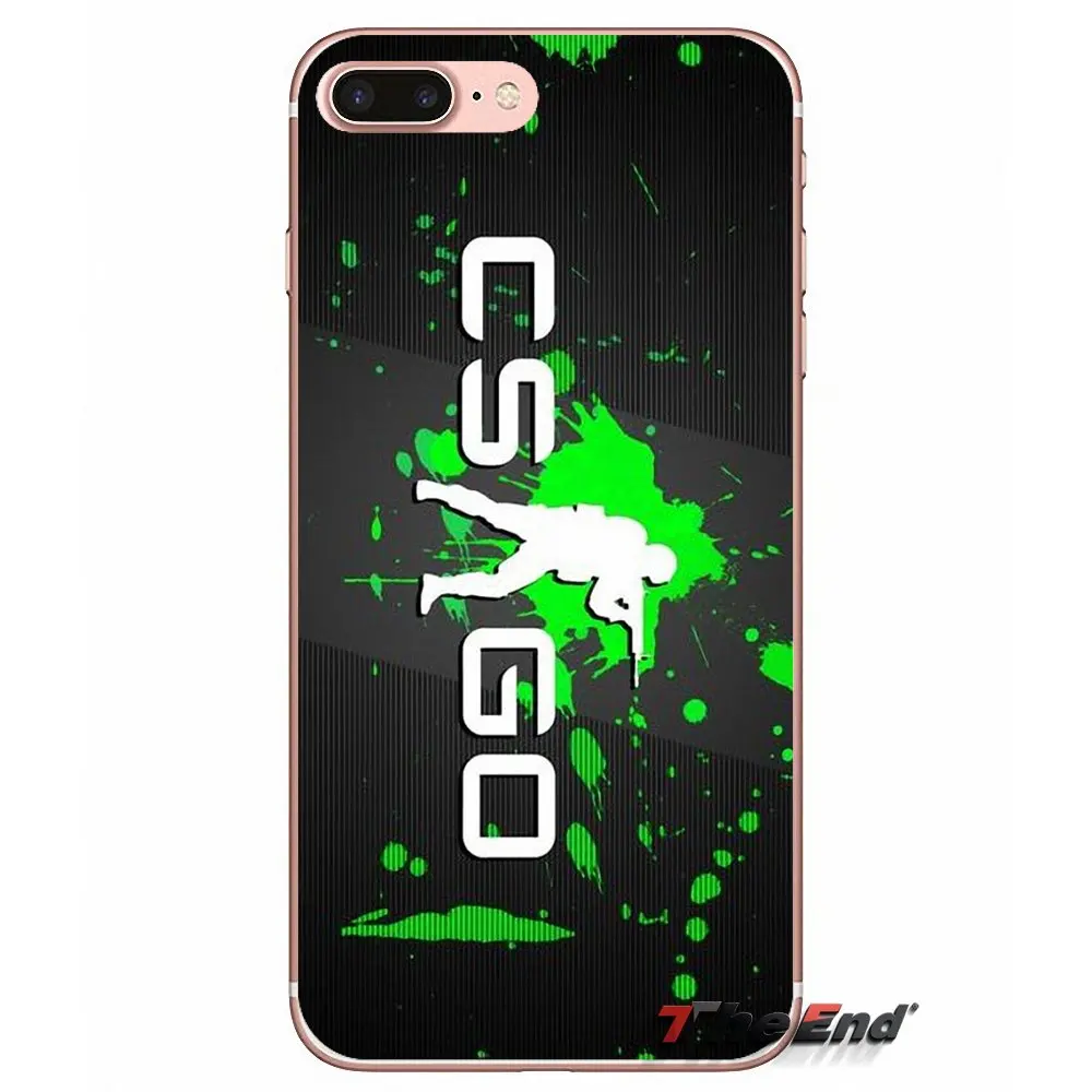 Мягкий силиконовый чехол counter strike CS GO guns для Huawei P Smart Y6 Pro P8 P9 P10 Nova P20 Lite Mini 2017 SLA-L02