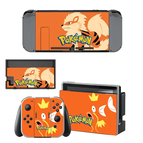 YSNS1402 Pokemon GO наклейка для кожи vinilo для nintendo Switch наклейка s skins для пульта nintendo Switch NS и контроллеров Joy-Con - Цвет: YSNS1402