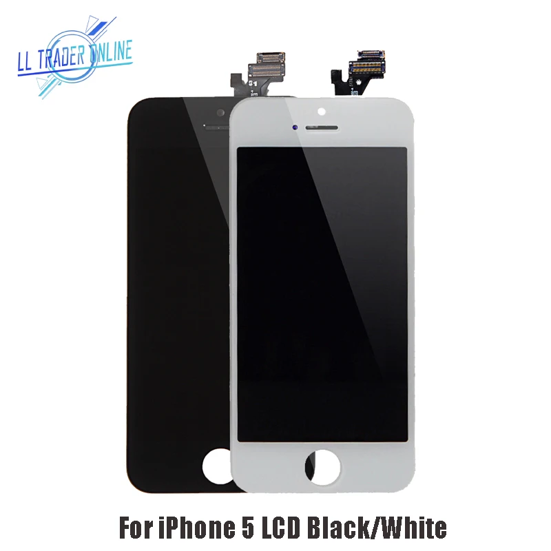 100% Абсолютно Новый AAA сенсорный экран дисплей для iPhone5 5g LCD Замена iPhone 5 сборка