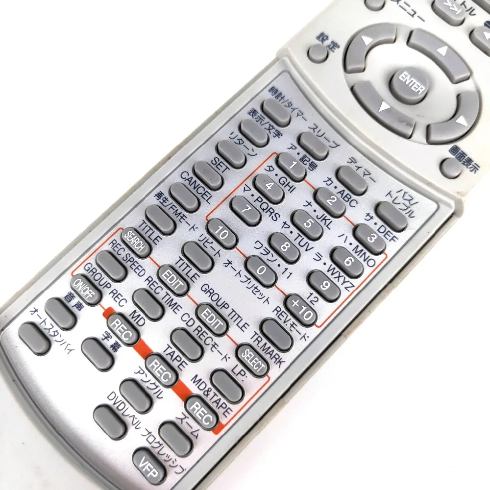 Используется оригинал для Victor JVC аудио дистанционное управление RM SUXJ99DVD S MBR