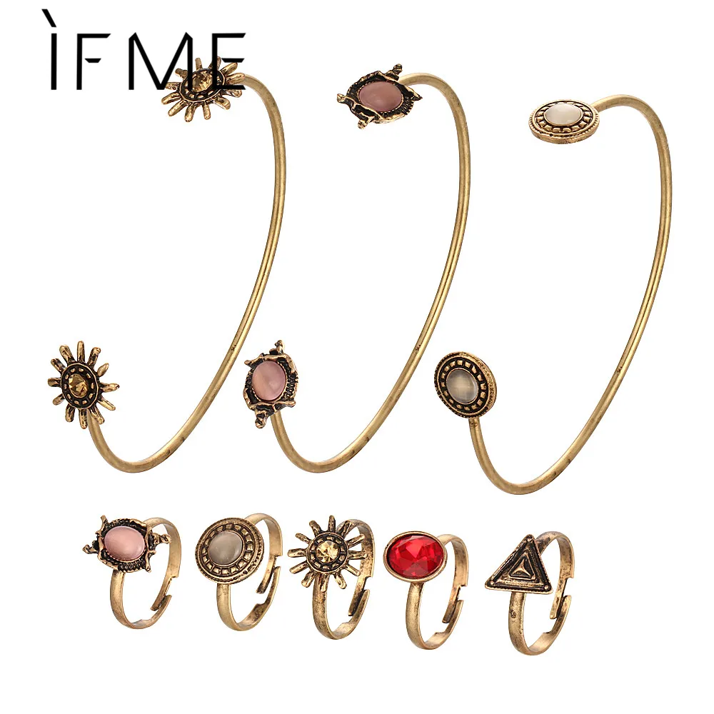 Женский набор ювелирных изделий IF ME 8 шт./компл. в виде цветов|jewelry sets for women|flower jewelry