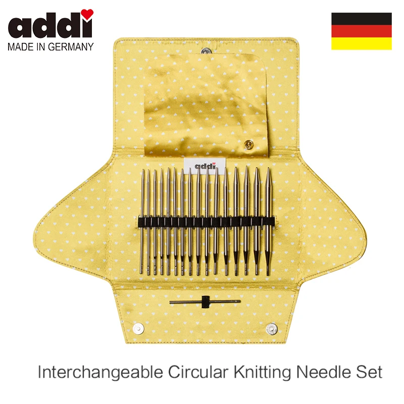 Addi CLICK MIX Set mit 8 пар игл 670 7|set lipgloss|needle knifeneedle stylus |