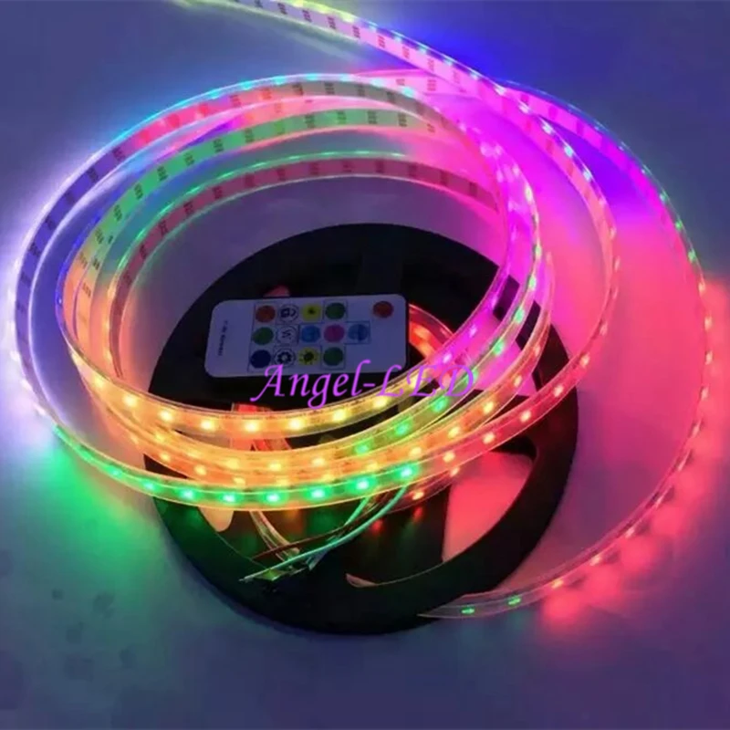 Светодиодная ленсветильник ws2812b 150led ws281230/60led s/m 300 RGB 5 м/рулон|Светодиодные ленты| |