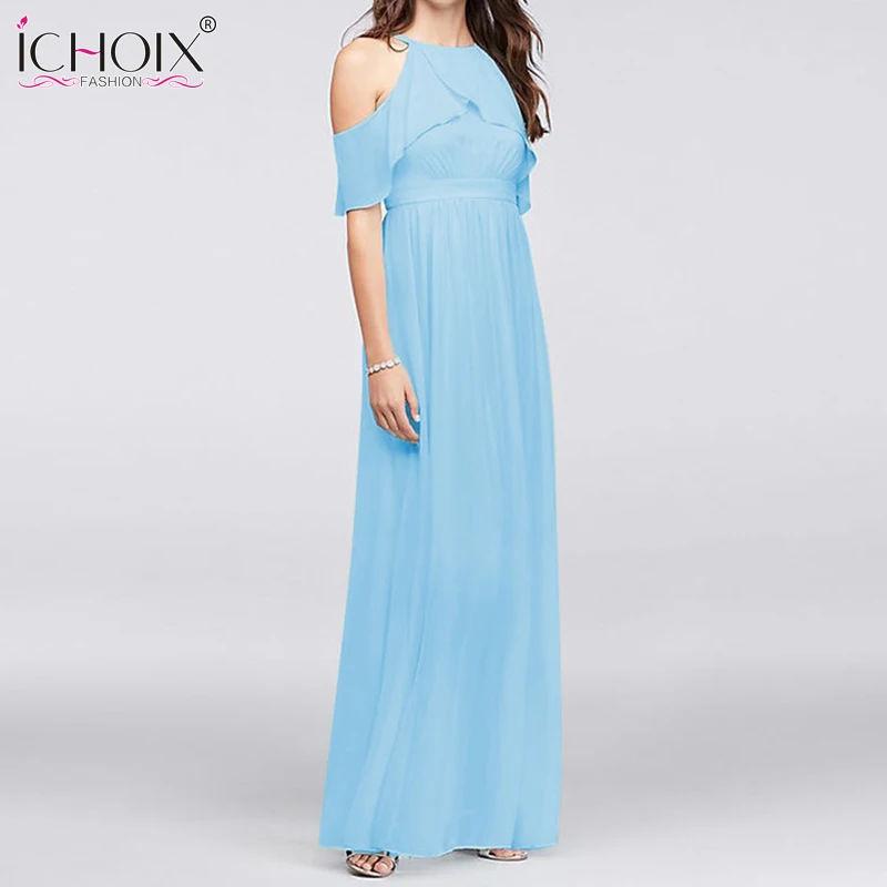 2018 летнее повседневное Длинное Платье женское сексуальное шифоновое облегающее