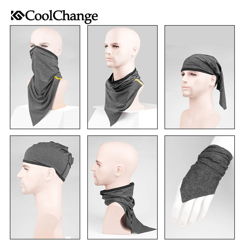 CoolChange Волшебная велосипедная маска на половину лица для мужчин женщин
