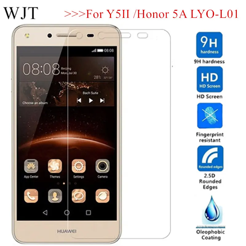 Для Huawei Y5II Y5 2 ii CUN U29 L21 L01 9H закаленное стекло Y6 II Compact Honor 5A LYO Защитная пленка для