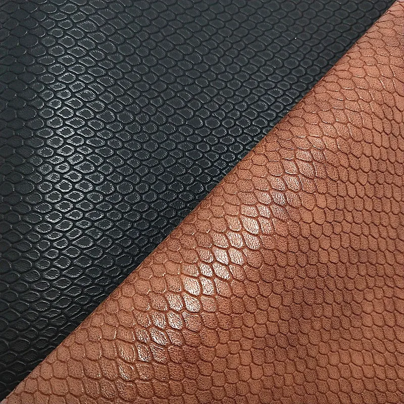 1PC 21X29CM Synthetic Letaher Cuero Sintetico Faux Leather Embossed Snake For Making Bows Accessories T16A | Дом и сад