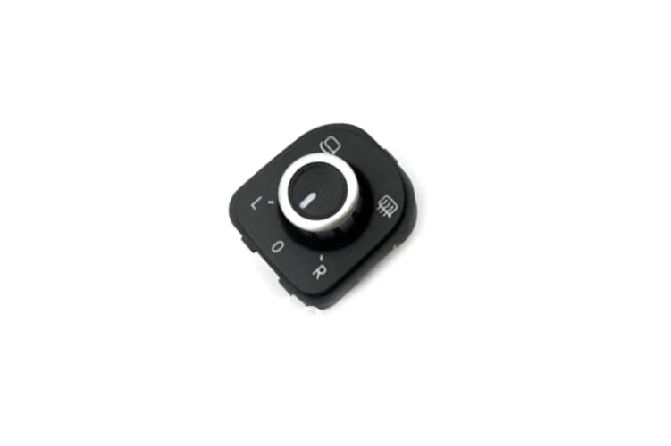 Chrome Power Rear View Side Mirror Switch Knob For VW Volkswagen Tiguan | Автомобили и мотоциклы