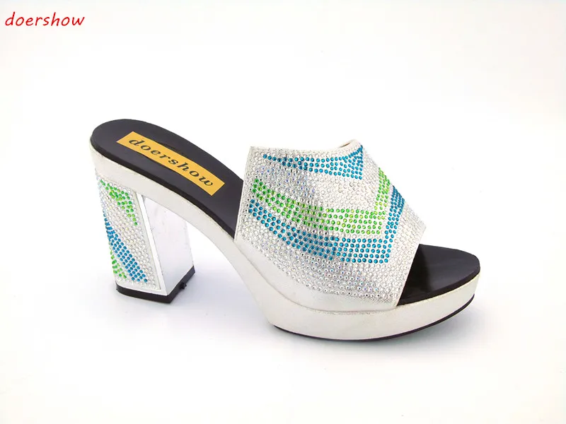 Doershow/летние шлепанцы в африканском стиле Босоножки на высоком каблуке JK1-35 | Обувь