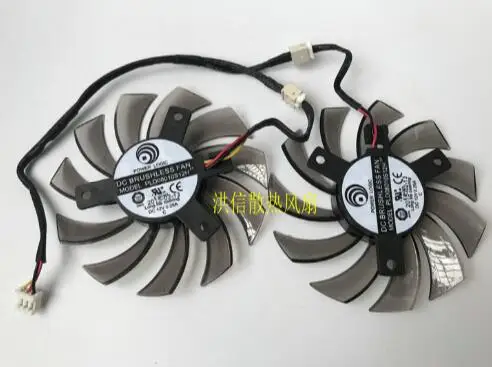 8010 PLD08010S12H 12V 0.25A 2/3 линейный вентилятор для видеокарты|Кулеры и системы охлаждения