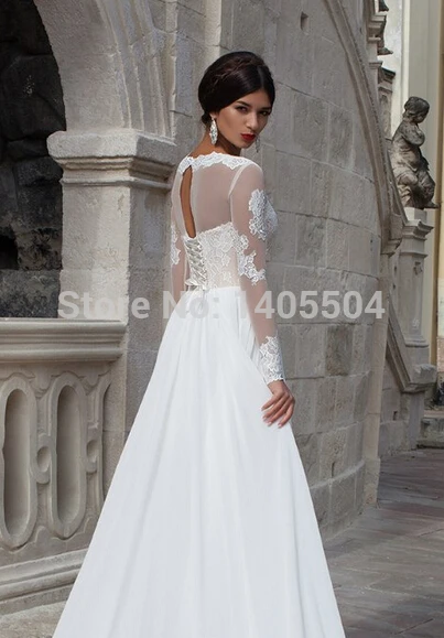 92015 New Vestidos crystals Rhinestone Applique Pearls Lace pleats Beaded Bridal Gowns Luxury sheer Cap Quality Wedding Dresses | Свадьбы и