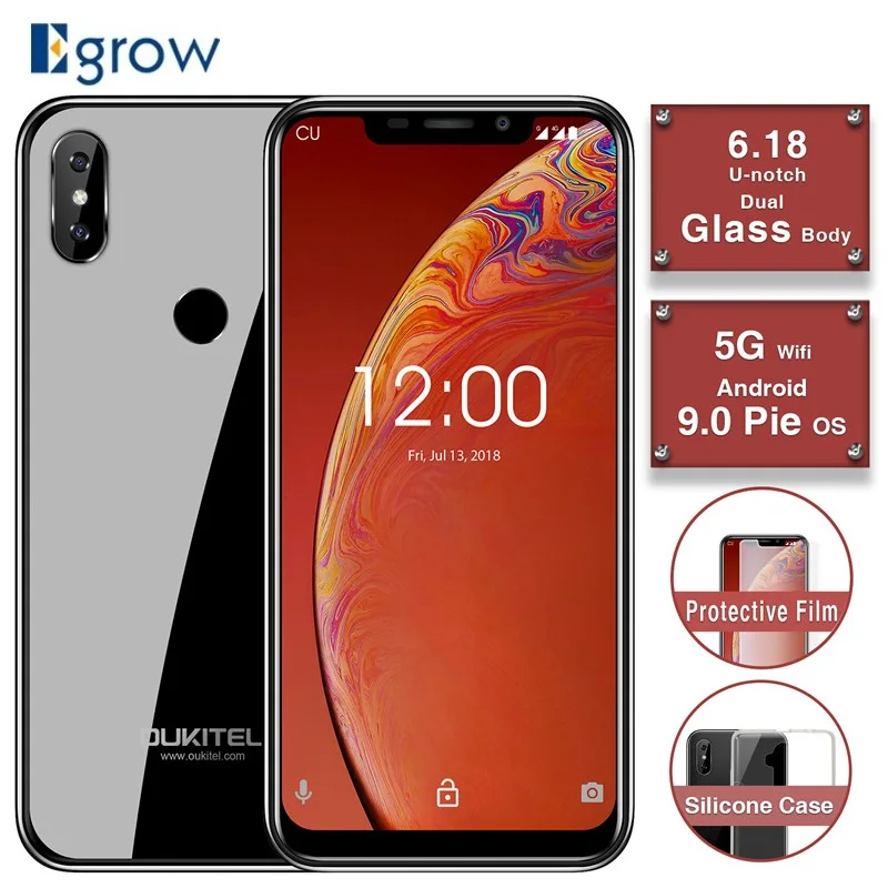 Oukitel C13 Pro смартфон с 5 дюймовым дисплеем четырёхъядерным процессором MT6739 ОЗУ 2 Гб