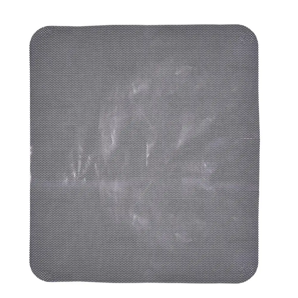 1 Pair Automobile Pointed Mesh Sun Shading Electrostatic Adsorption Side Window Sunshade Stickers Film Black |