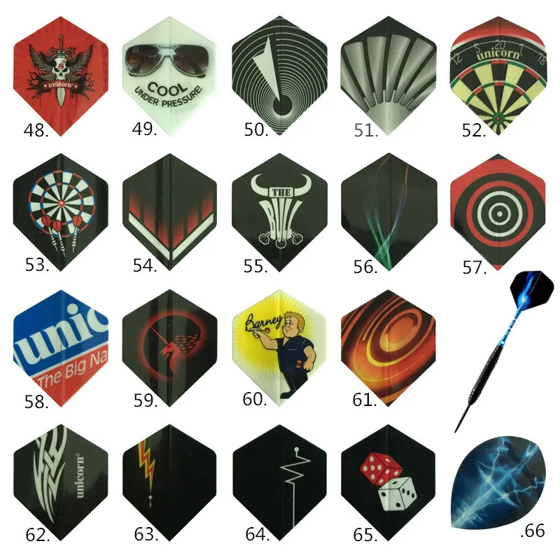 Дротика Мужская профессиональная 24/60 шт. со стандартным 2D хвостом|darts accessories|dart