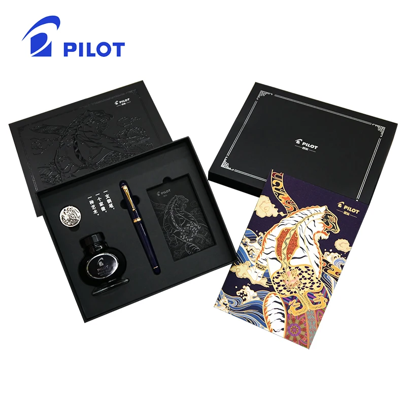 Pilot Japan custom74 100th Centennial авторучка чернила Подарочная коробка FKK1000 ink70 14K Золотое перо