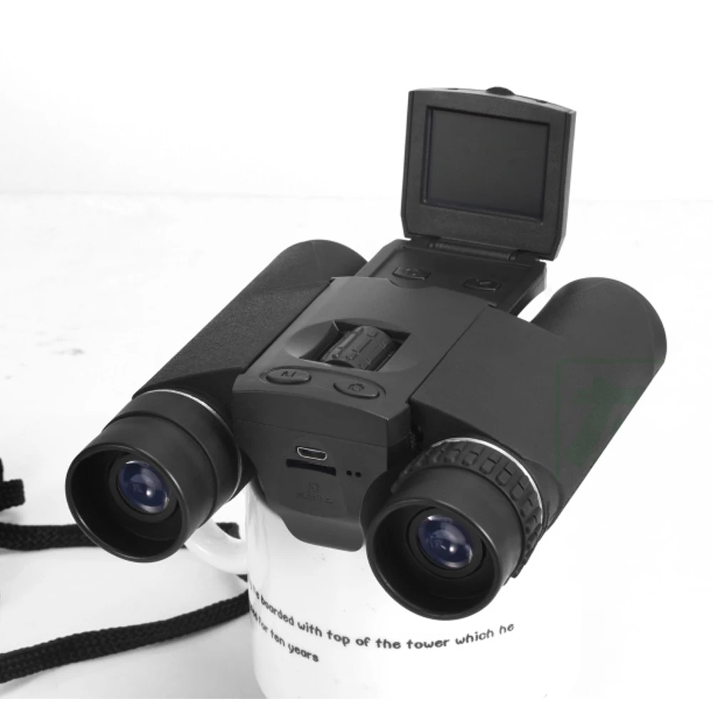 Бинокль Winait Portable 12*32 телескоп длиной 96 м/1000 м цветной дисплей 2 0 дюйма|telescope
