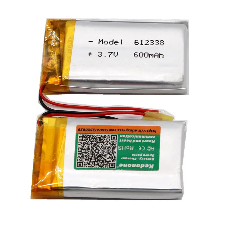 Полимерный аккумулятор 600 mah 3,7 V 612338 умный дом MP3 колонки литий-ионная батарея для dvr, nTU1TuKLAk