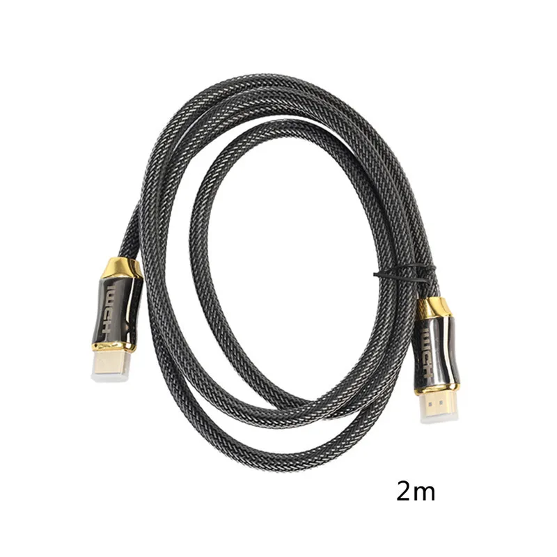 3 1 шт. Высокоскоростной HDMI 2,0 HDMI кабель позолоченный плетеный шнур 4K HD tv видео кабель 1 м, 1,5 м, 2 м, 3 м, 5 м - Цвет: 3