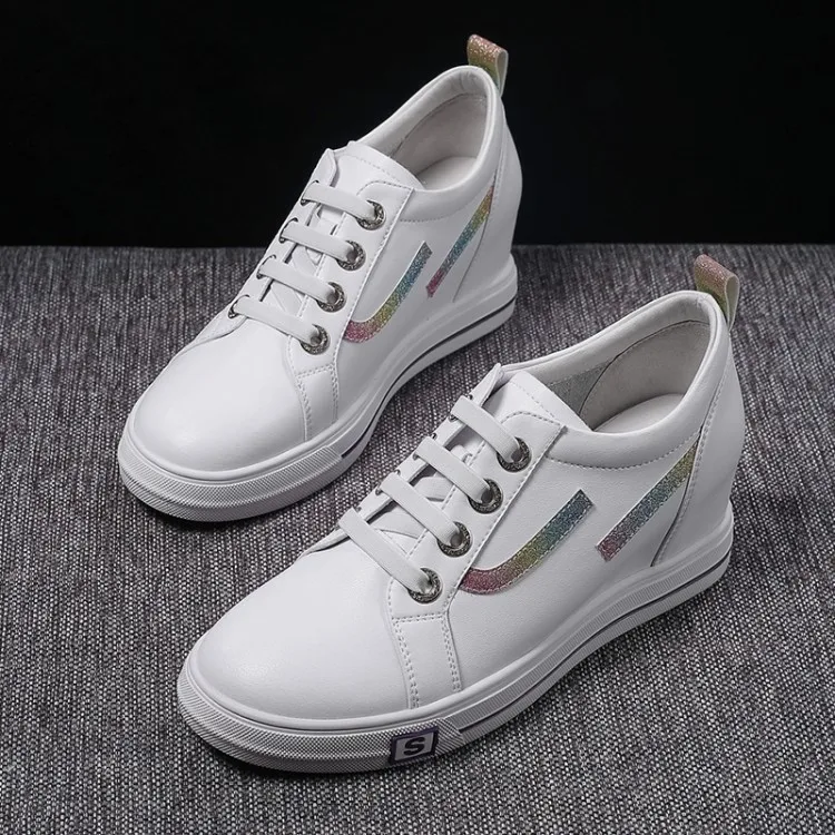 Женские Дизайнерские кроссовки повседневная обувь из 2019 натуральной кожи на