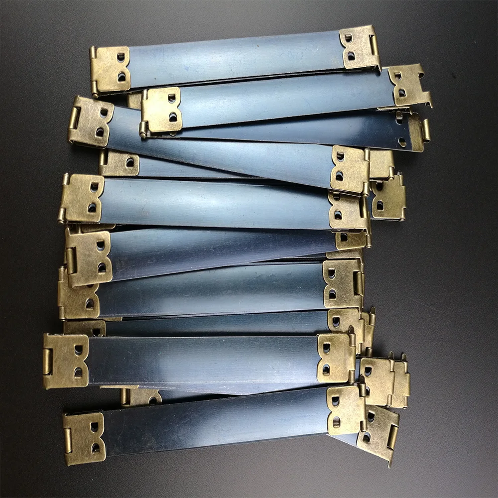 50 шт. металлический внутренний гибкий каркас рамки для Kiss застежки Сумка Кошелек для монет пришить в рамку сумочки рамки для монет аксессуары для дамских сумочек 9 10 см