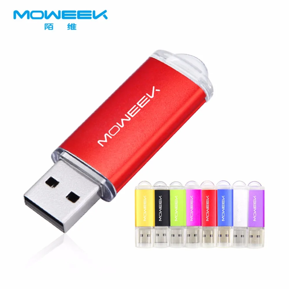 Moweek хит продаж мини USB флеш-накопитель реальная емкость 4g 8g 16g 32g 64g usb2.0 маленькая usb
