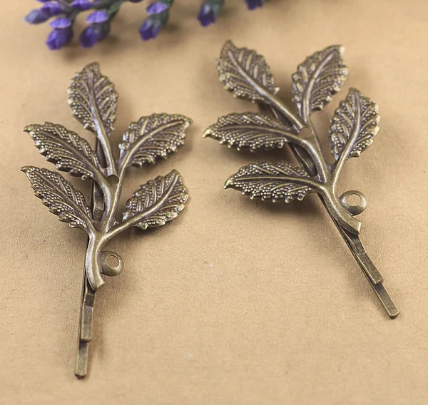 32*50 мм филигранная женская шпилька заготовки для волос Бобби основа кабошона