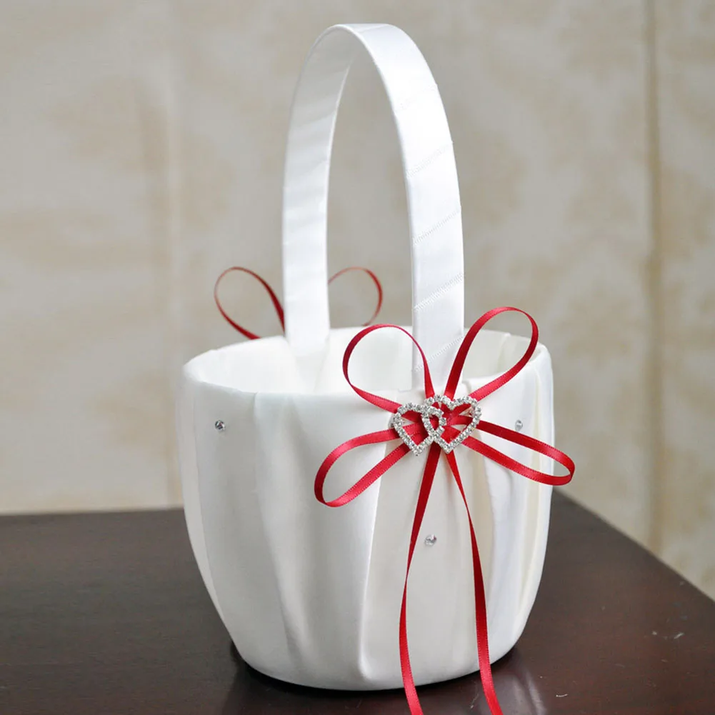 Свадебная корзина FWedding Basket Цветочница Корзина для церемонии свадебное украшение