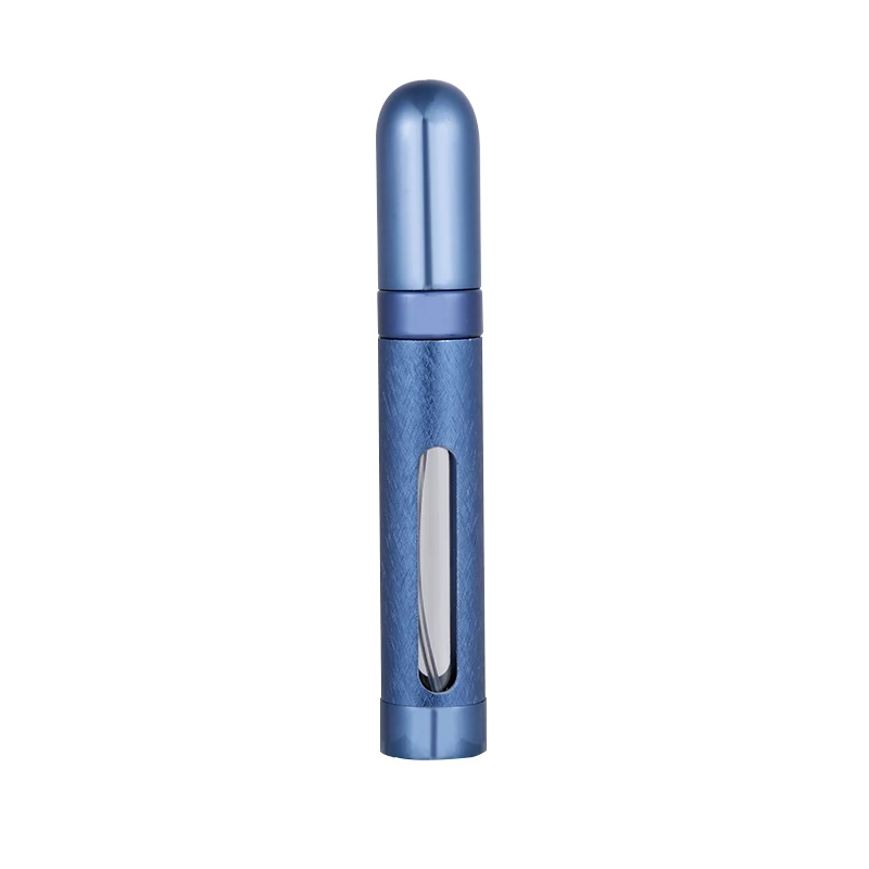 12ml blue OSHIONER 5 мл/12 мл портативный мини многоразовый флакон-спрей для духов алюминиевая бутылка с пульверизатором для путешествий контейнер с духами - Цвет: 12ml blue