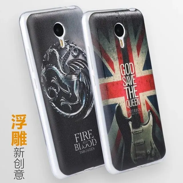 Бесплатный Протектор Экрана Meizu M3 Note случае Роскошный 3D стерео цвет помощи