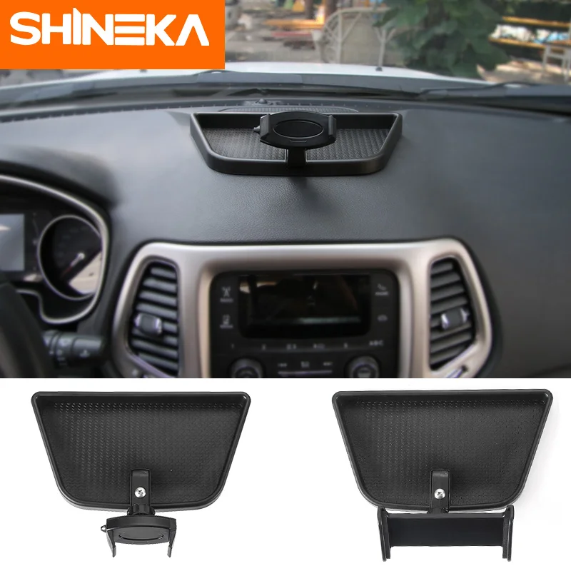 SHINEKA аксессуары для салона автомобиля Jeep Compass 2017 + держатель телефона ipad подставка