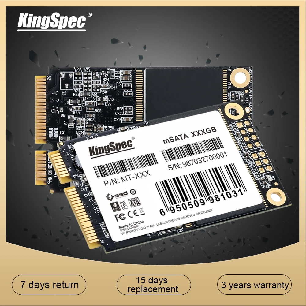 KingSpec mSATA SSD твердотельный диск Жесткий SATA III жесткий 512 ГБ 500 для ноутбука