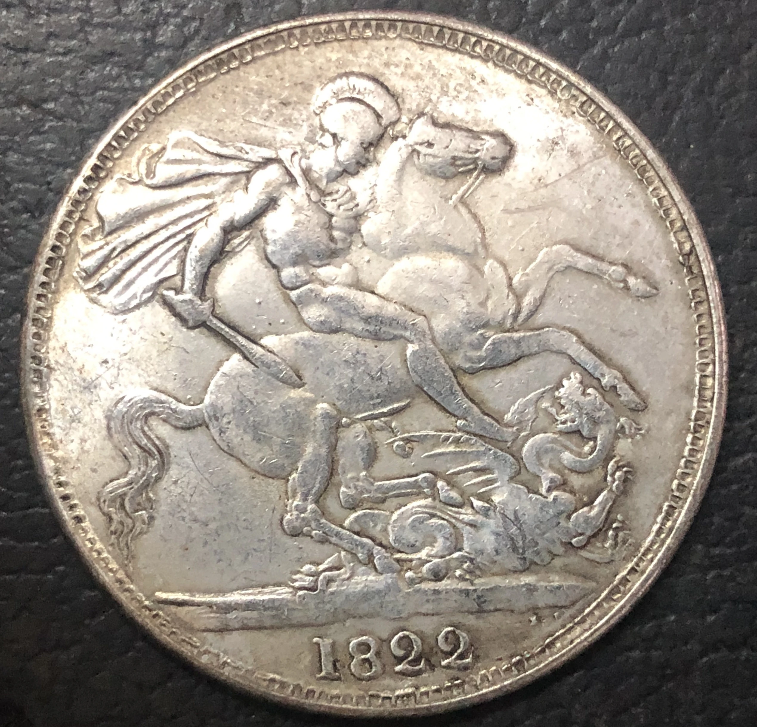 Английская Корона английская Серебряная монета 1822|silver heart key chain|silver panda coinsilver bars