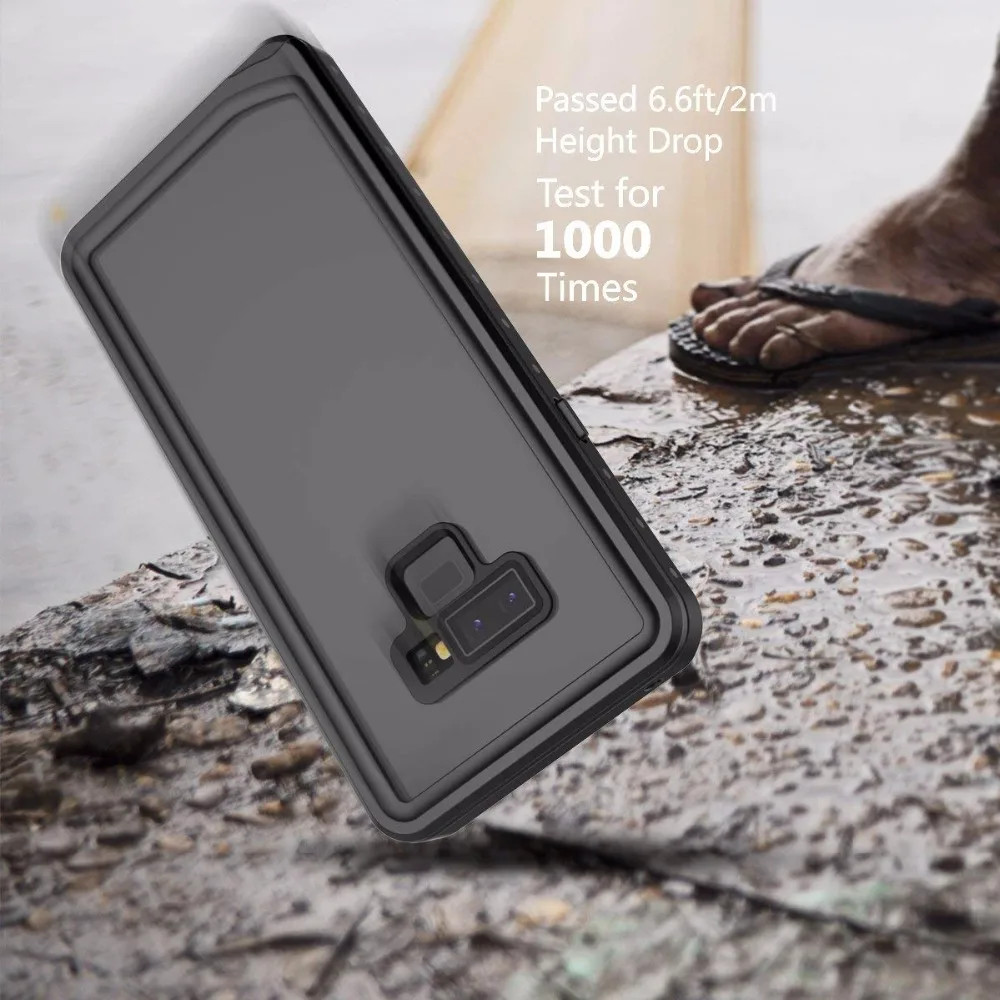 Водонепроницаемый чехол для Note9 IP68 ударопрочный грязеотталкивающий защитный с